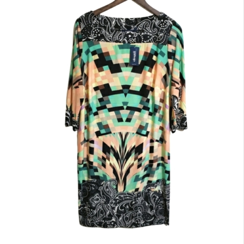Eloquii by The Limited 3/4 Sleeve Dress Women's Size 14W NWT